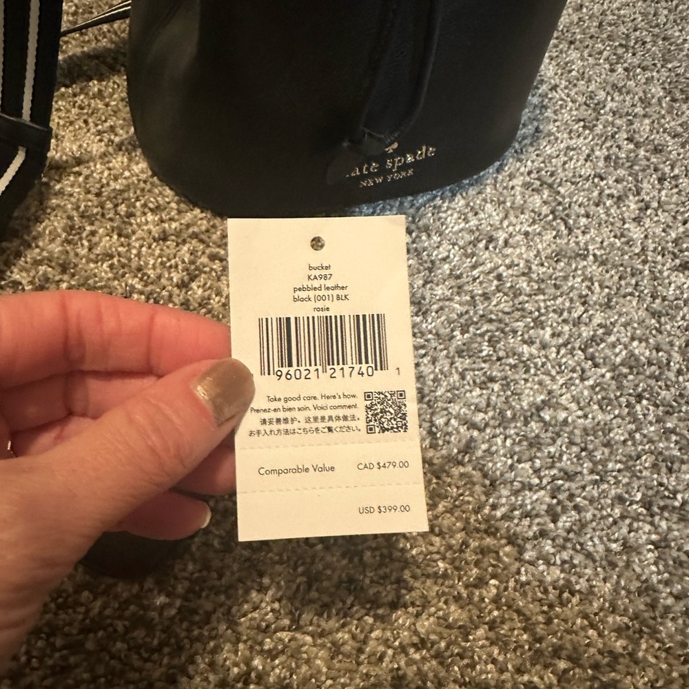 Kate Spade leather bucket bag - Picture 4 of 6